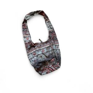 Y2K Old Navy Purse Women's 2006 Metallic Paisley Hippie Shoulder Crossbody Tote